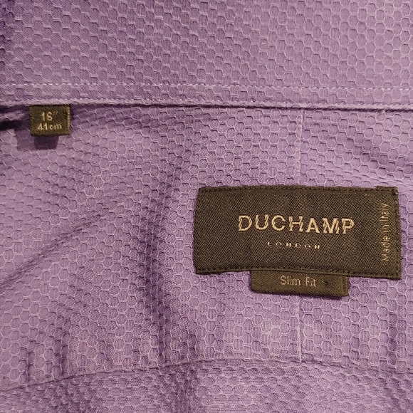 Duchamp London French Cuff Dress Shirt - Picture 4 of 5